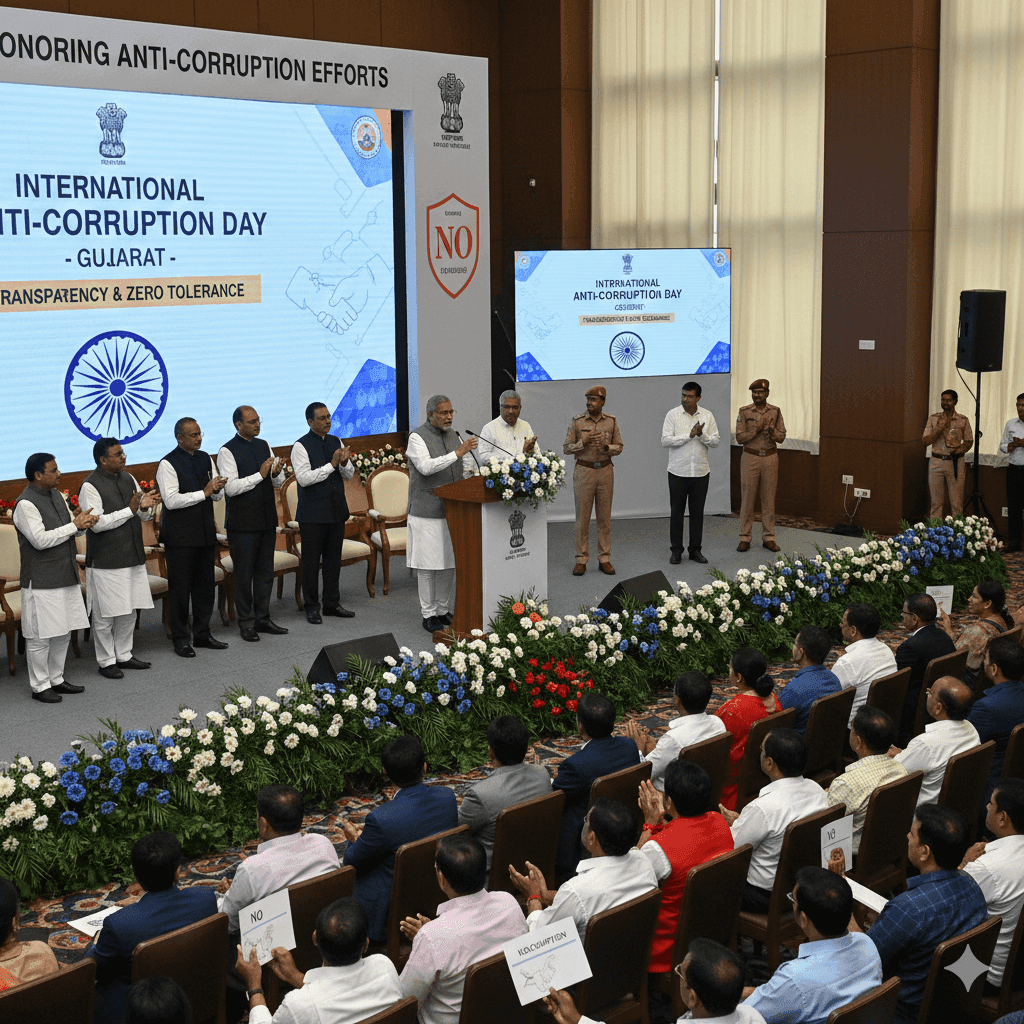 Gujarat marks International Anti-Corruption Day; CM Bhupendra Patel